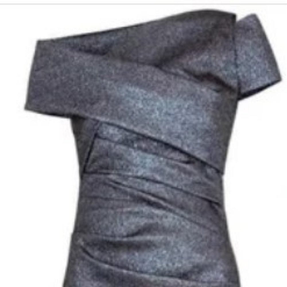 Talbot Runhoff Ruched Evening Gown - Picture 8 of 11